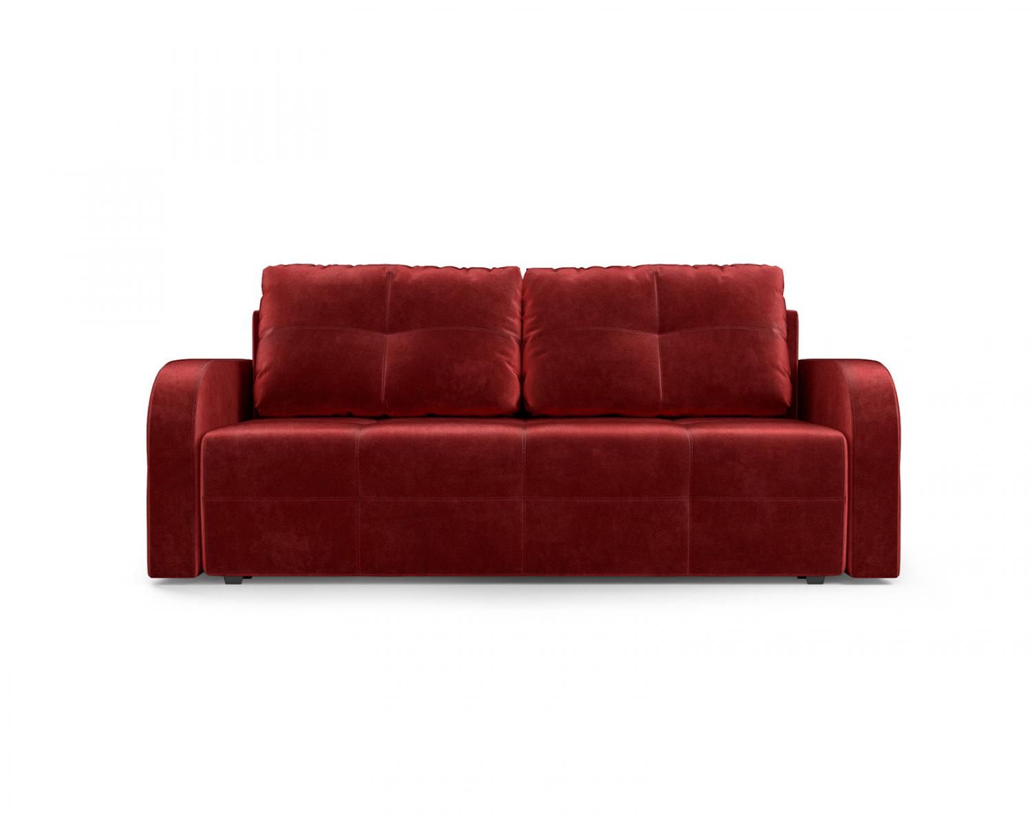 Диван Марсель №3 бархат красный  STAR VELVET 3 DARK RED