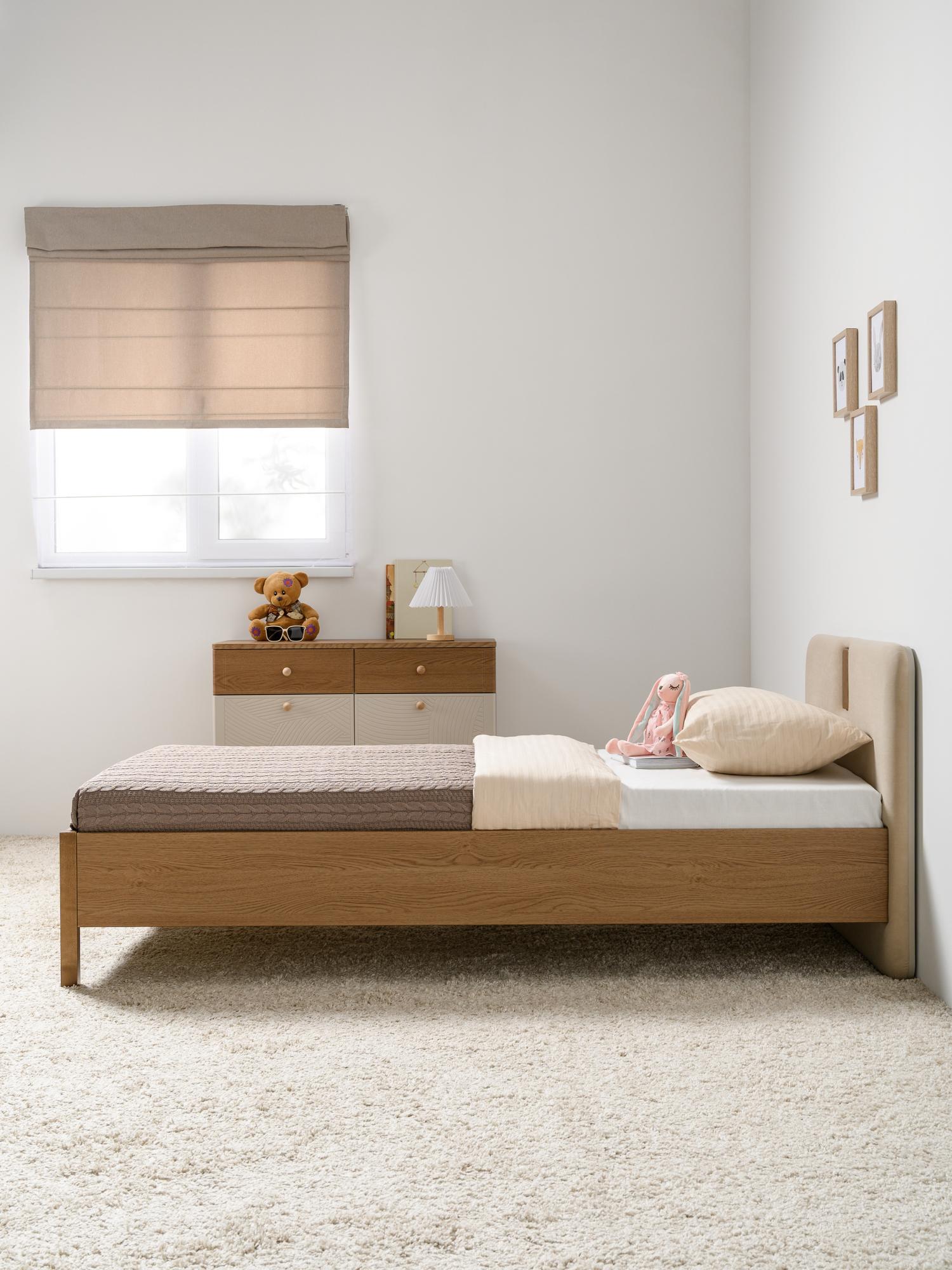 Вупи Кровать 11.48 Дуб Верона мореный софт