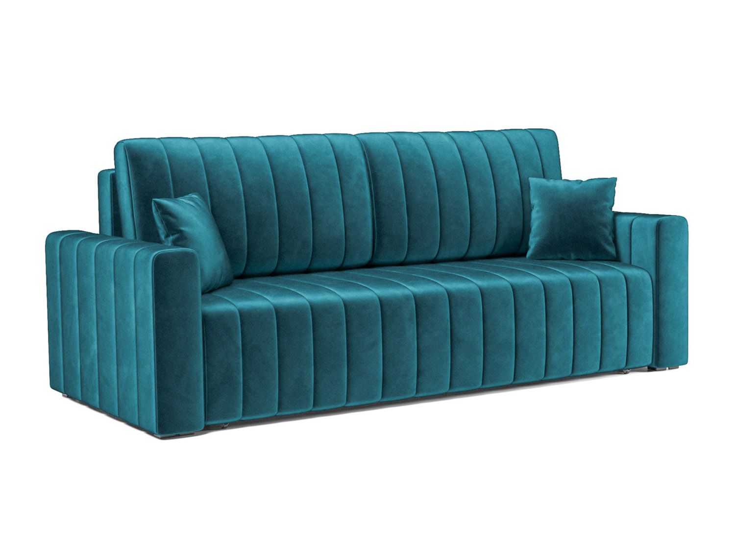 Диван Лондон бархат сине-зеленый STAR VELVET 43 BLACK GREEN
