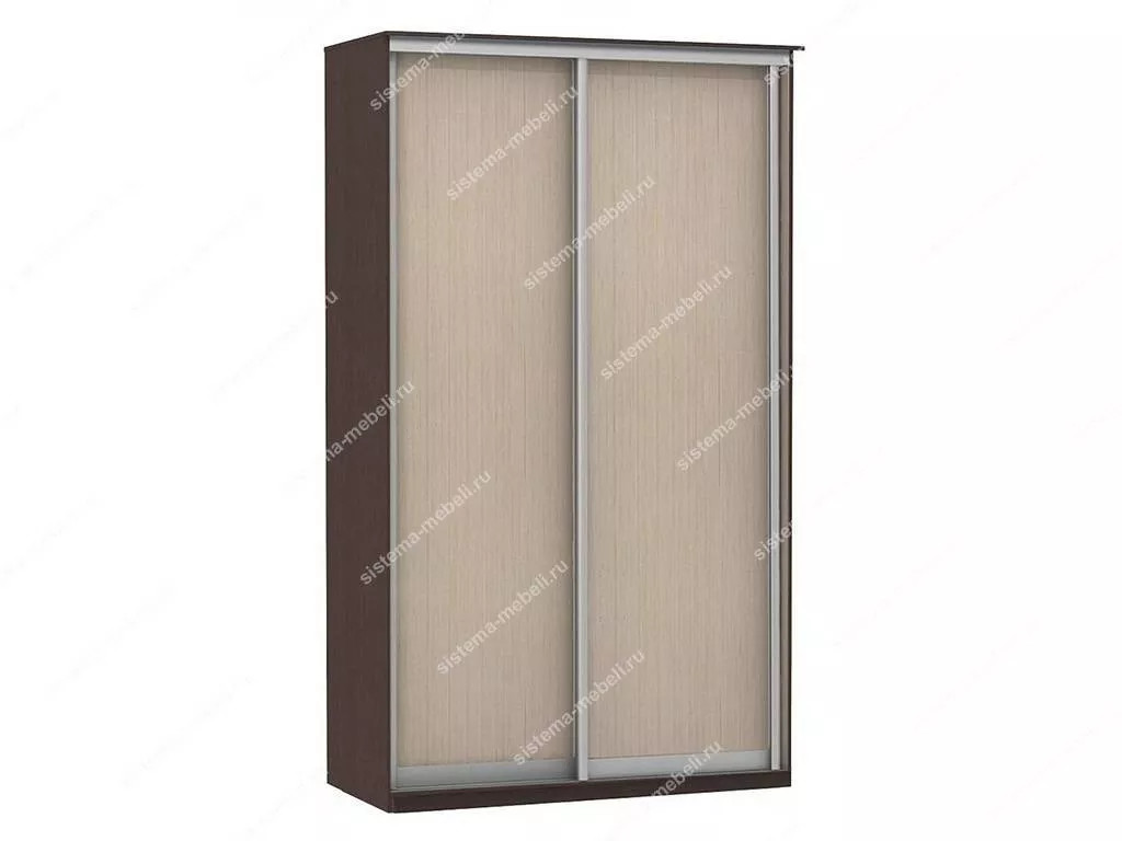 Шкаф купе Модерн 1190х600 2-х дверный глухой венге/ясень