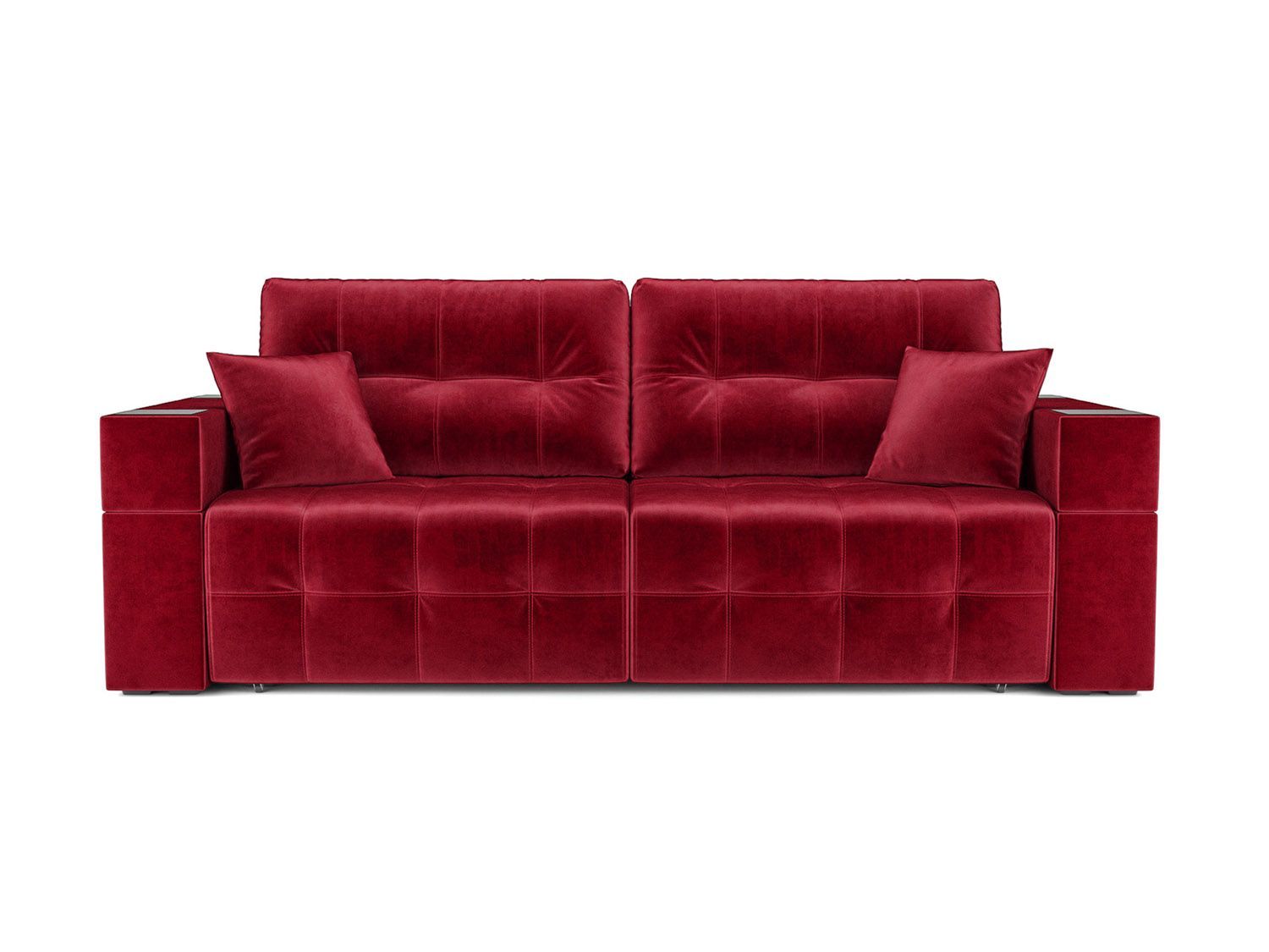 Диван Венеция бархат красный  STAR VELVET 3 DARK RED