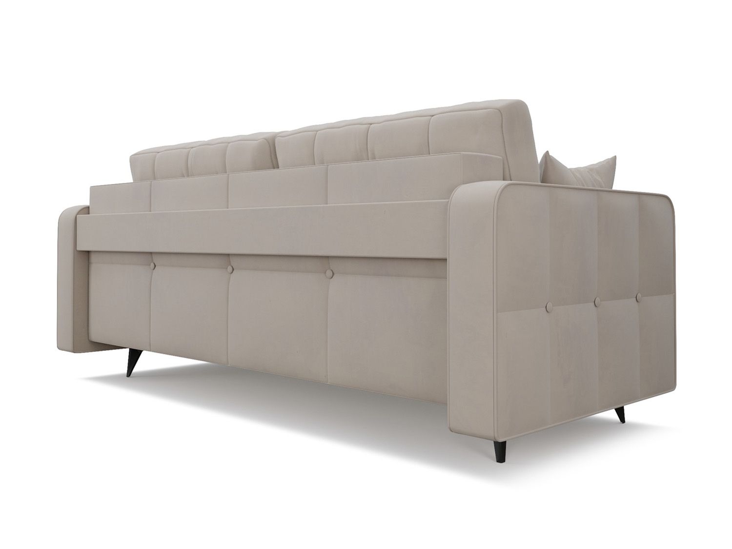 Диван Снеп бархат бежевый STAR VELVET 6 LIGHT Beige