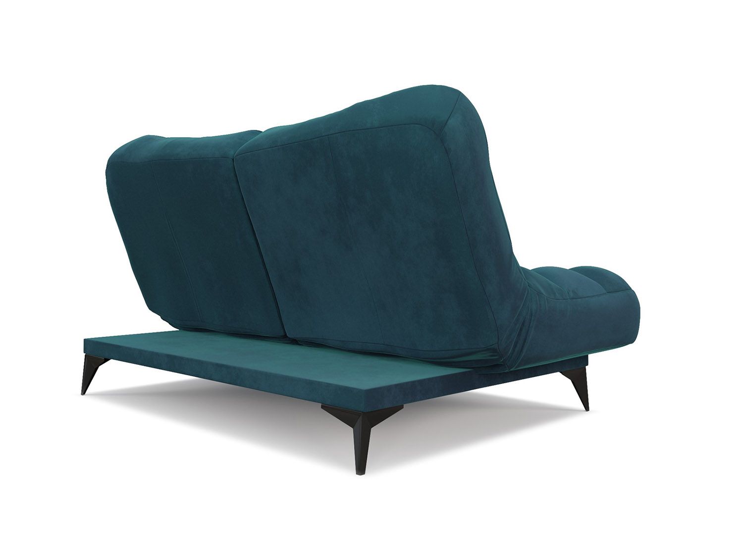 Диван Арно бархат сине-зеленый STAR VELVET 43 BLACK GREEN