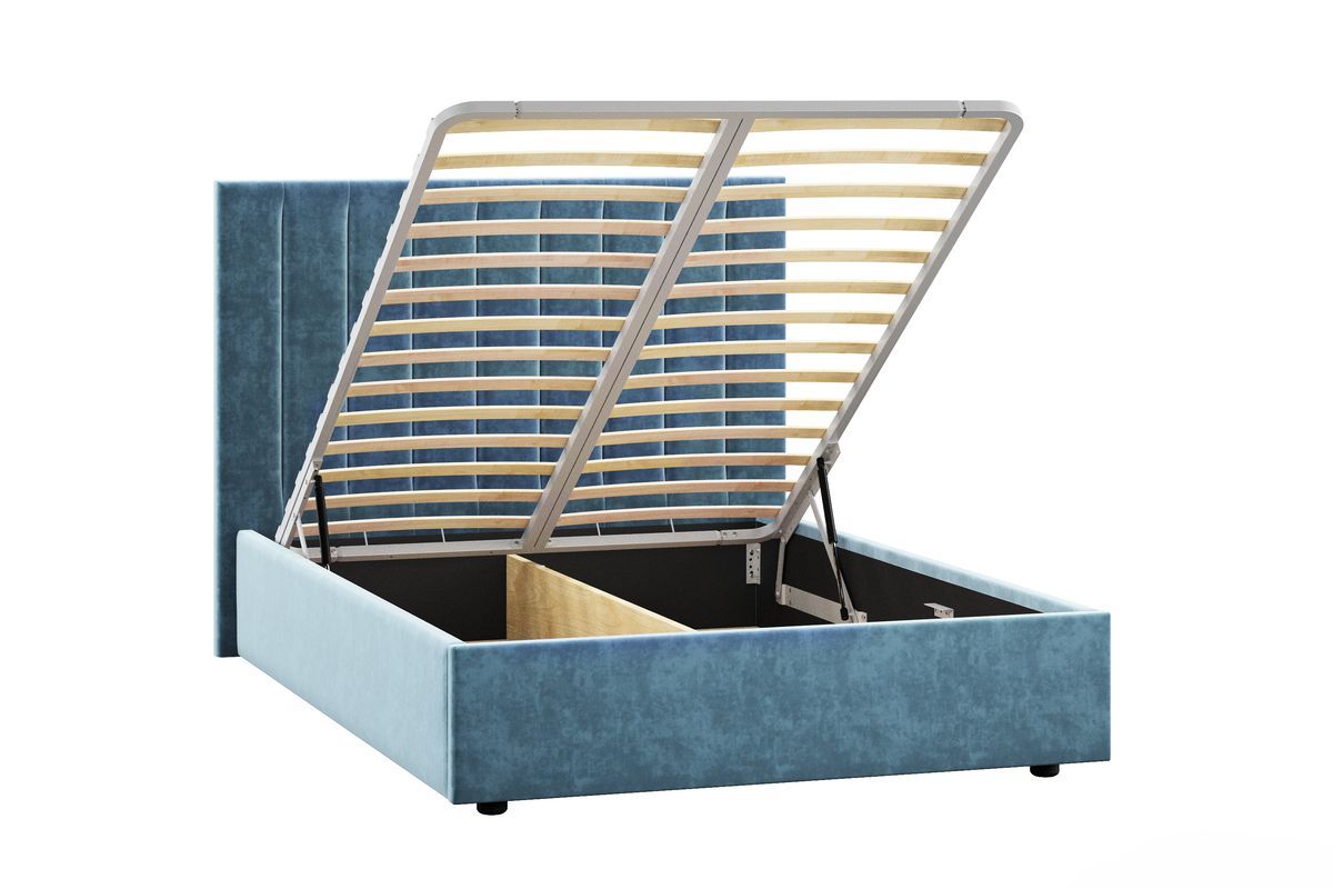 Кровать Ингрид 1400 модель 312 Галакси лайт 22