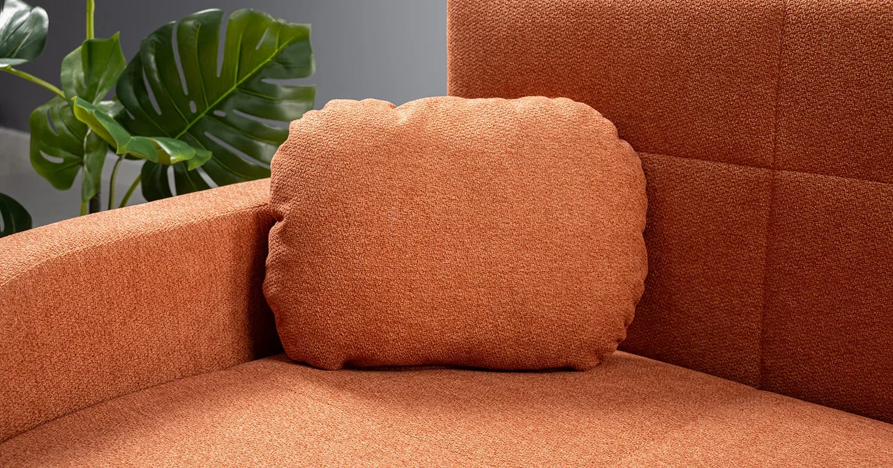 Тео (120) Диван - кровать, Данко 412 (светло-терракотовый) Арт. ТД 907