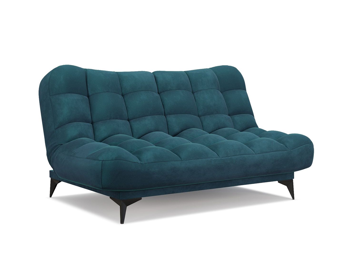 Диван Арно бархат сине-зеленый STAR VELVET 43 BLACK GREEN