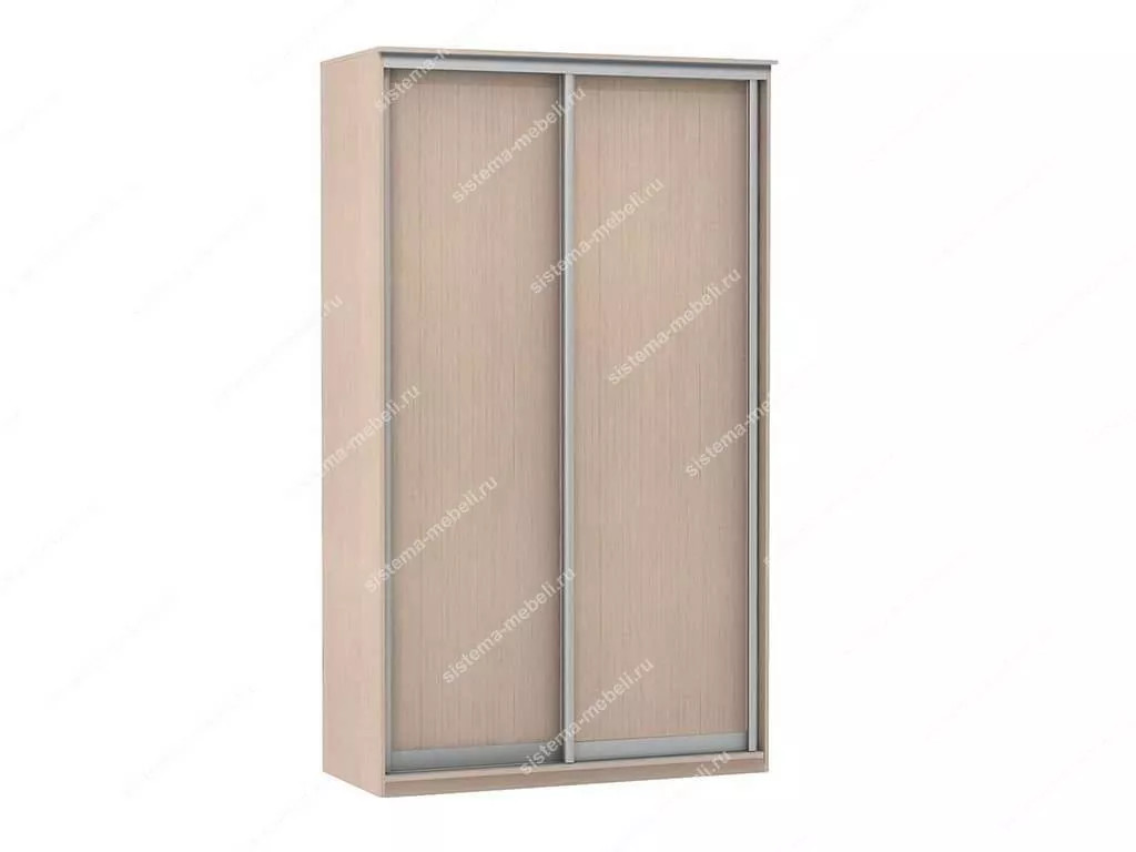 Шкаф купе Модерн 1190х600 2-х дверный 2-х секционный глухой ясень