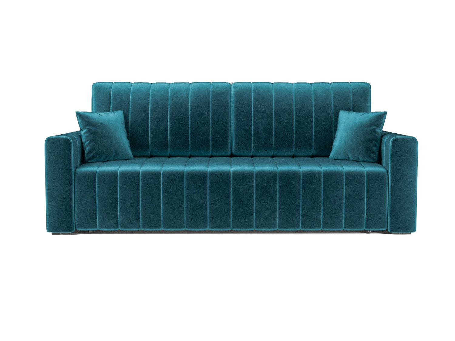 Диван Лондон бархат сине-зеленый STAR VELVET 43 BLACK GREEN