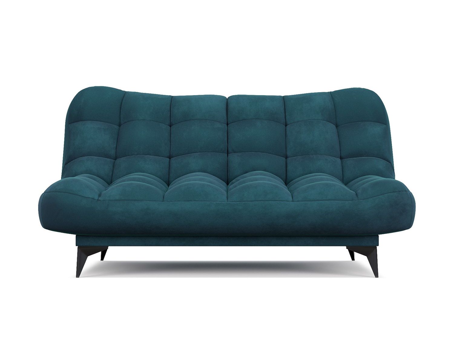 Диван Арно бархат сине-зеленый STAR VELVET 43 BLACK GREEN