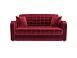 Диван Аккордеон Барон №4 бархат красный  STAR VELVET 3 DARK RED