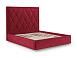 Кровать Треви бархат красный STAR VELVET 3 DARK RED 160