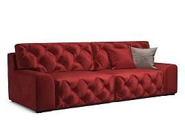 Диван Милан бархат красный/ STAR VELVET 3 DARK RED