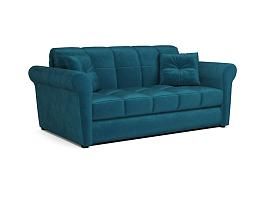 Диван Гранд бархат сине-зеленый Star Velvet 43 Black green