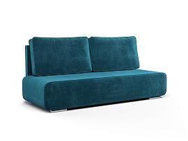 Диван Марк бархат сине-зеленый STAR VELVET 43 BLACK GREEN