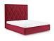 Кровать Треви бархат красный STAR VELVET 3 DARK RED 160