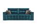 Диван Венеция бархат сине-зеленый STAR VELVET 43 BLACK GREEN