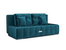 Диван Марсель №4 бархат сине-зеленый STAR VELVET 43 BLACK GREEN