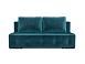 Диван Марсель №1 бархат сине-зеленый STAR VELVET 43 BLACK GREEN