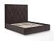 Кровать Треви бархат шоколадный STAR VELVET 60 COFFEE 160