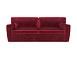 Диван Оскар бархат красный  STAR VELVET 3 DARK RED
