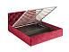 Кровать Классик бархат красный STAR VELVET 3 DARK RED 160