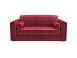 Диван Аккордеон Барон №5 бархат красный  STAR VELVET 3 DARK RED