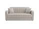 Диван Аккордеон Барон №4 бархат бежевый STAR VELVET 6 LIGHT BEIGE