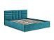 Кровать Нью-Йорк бархат сине-зеленый STAR VELVET 43 BLACK GREEN 160