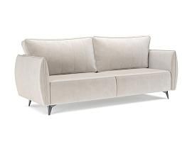 Диван Осло бархат бежевый STAR VELVET 6 LIGHT Beige