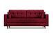 Диван Снеп бархат красный/ STAR VELVET 3 DARK RED