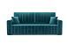 Диван Лондон бархат сине-зеленый STAR VELVET 43 BLACK GREEN