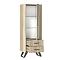 Фиделия шкаф витрина 76.02 Дуб сонома