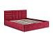 Кровать Нью-Йорк бархат красный STAR VELVET 3 DARK RED 160