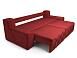 Диван Милан бархат красный/ STAR VELVET 3 DARK RED